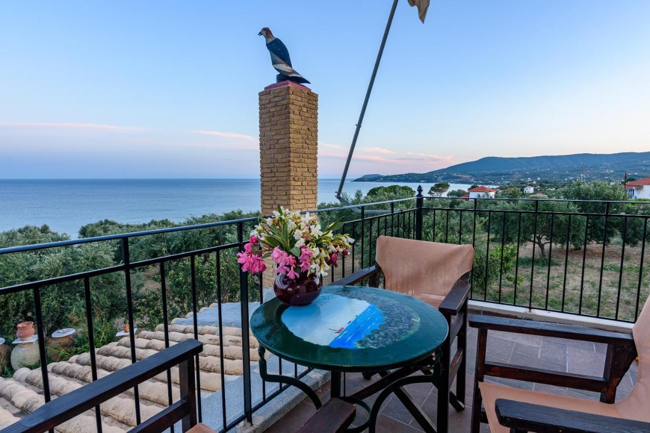 Eros Pittoresque Retreats - Perfect Location, Panoramic Seaview Koróni Eksteriør billede