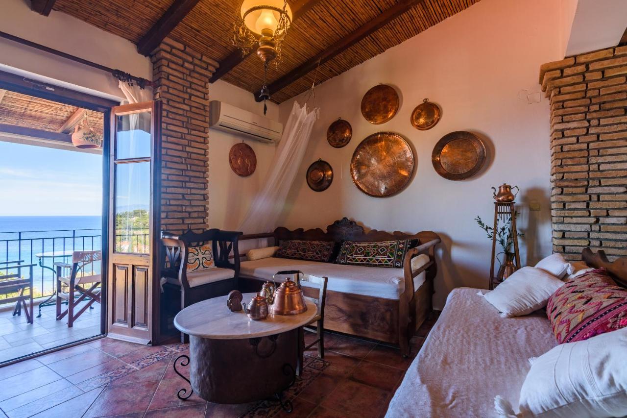 Eros Pittoresque Retreats - Perfect Location, Panoramic Seaview Koróni Eksteriør billede