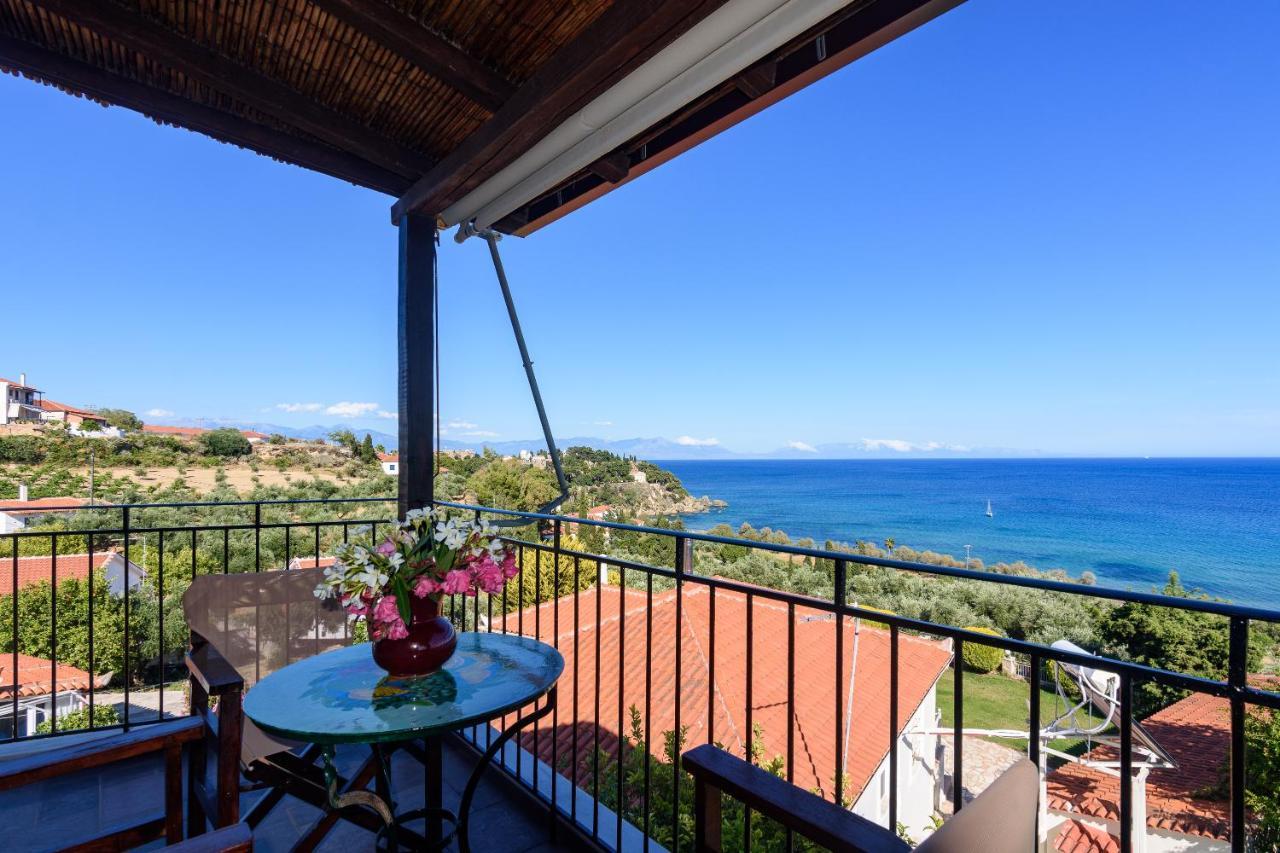 Eros Pittoresque Retreats - Perfect Location, Panoramic Seaview Koróni Eksteriør billede