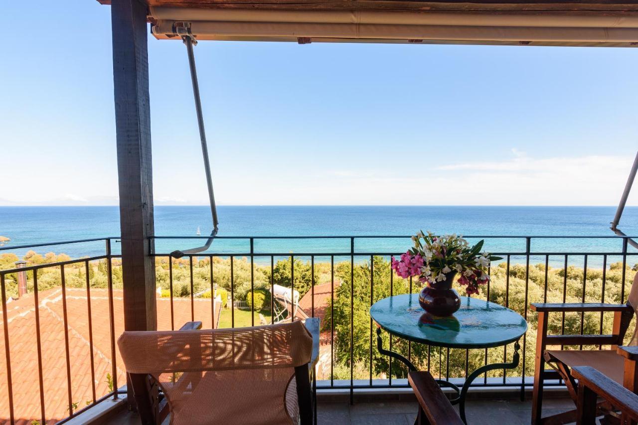 Eros Pittoresque Retreats - Perfect Location, Panoramic Seaview Koróni Eksteriør billede